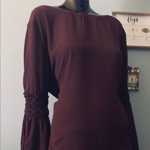 Bell-sleeve Blouse